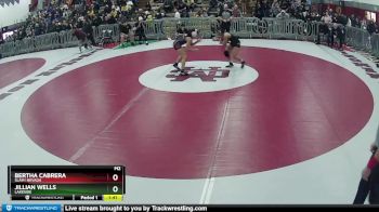 105 lbs Semifinal - Bertha Cabrera, SLAM! NEVADA vs Jillian Wells, Lakeside