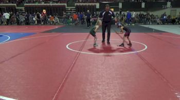 49 lbs Semifinal - Lillian Warren, Malta vs Natalie Tichenor, Ennis Wrestling