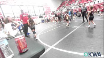 58 lbs Quarterfinal - Kellen Rupp, Perry Wrestling Academy vs Hux Smith, Little Axe Takedown Club
