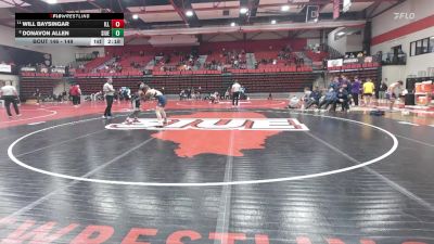 149 lbs Cons. Round 3 - Donavon Allen, SIUE vs Will Baysingar, Illinois
