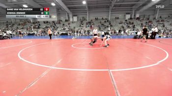 120 lbs Rr Rnd 3 - Dane Van Veldhuizen, ICE Wrestling Blue vs Joshua Zimmer, Ohio Gold