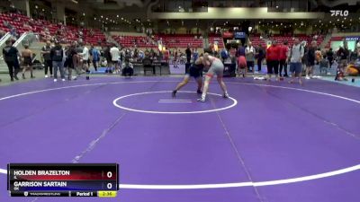 144 lbs Quarterfinal - Holden Brazelton, IL vs Garrison Sartain, OK