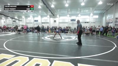 98 lbs Round Robin 2 - Caleb Weaver, Tri-State Grapplers - EL vs Shah Tiggett, Hammers - EL