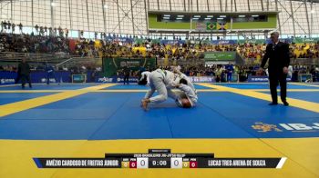 Lucas Tres Arena De Souza vs Amézio Cardoso De Freitas Junior 2026 Brasileiro Jiu-Jitsu IBJJF