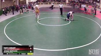 165 lbs Quarterfinal - Stone Whitlock, Battle Mountain vs Matt Carnaby, Lake Mead Christian Accdemy