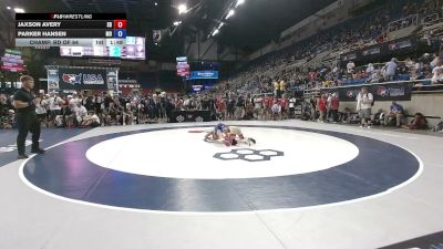 106 lbs Champ. Rd Of 64 - Jaxson Avery, South Dakota vs Parker Hansen, Missouri