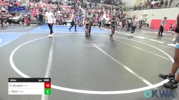 85 lbs Quarterfinal - Josey Voss, Skiatook Youth Wrestling vs Collin Russow, Beggs Youth Wrestling Program