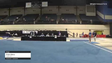 Evan Sikra - Floor, Apollo VA - 2021 USA Gymnastics Development Program National Championships