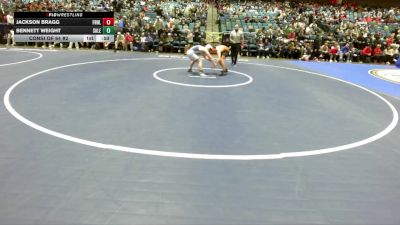 120 lbs Consi Of 64 #2 - Jackson Bragg, Fernley vs Bennett Weight, Salem Hills