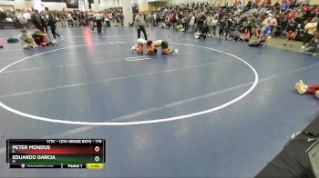 170 lbs Champ. Round 1 - Eduardo Garcia, IA vs Peter Mondus, IL