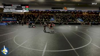 235 lbs Champ. Round 1 - Aarianna Bloyd, DeKalb vs Rachel Winfrey, Raccoon River-Northwest