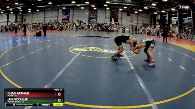 110 lbs Rd# 9- 2:15pm Saturday Final Pool - Chad Artman, POWA vs Ian McCallie, Minion Black