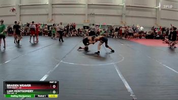 126 lbs Round 4 (6 Team) - Braiden Weaver, Team Shutt vs Liam Montgomery, 330 Lab