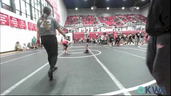 80-84 lbs Rr Rnd 4 - Tristan Leniger, Team Nomad vs Weston Rutledge, Team Nomad