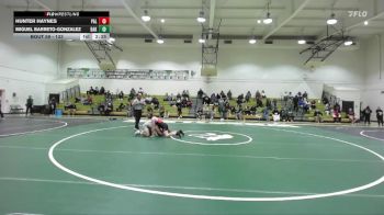133 lbs Cons. Round 2 - Hunter Haynes, Palomar vs Miguel Barreto-Gonzalez, Bakersfield College