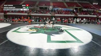 144 lbs Round 2 - Quarters & 1st Wb (16 Team) - Riley Duhon, Arlington Martin vs Bryce Hampton, Austin Vandegrift