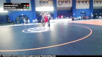 285 lbs Cons. Round 2 - Nathaniel Ortiz, East Stroudsburg vs Matthew Gonzalez, Belmont Abbey