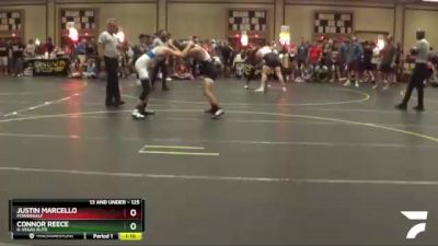 125 lbs 3rd Place Match - Justin Marcello, PowerHalf vs Connor Reece, K-Vegas Elite