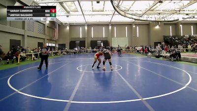 185 lbs Consi Of 8 #2 - Sarah Cameron, New Britain vs Aniyah Salgado, Foran