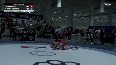 62 kg Cons. Semis - Alara Boyd, Titan Mercury Wrestling Club/ Bears RTC/ Cardinal WC vs Hanna Errthum, USOPTC Women's Resident Freestyle Program