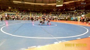 46 lbs Consi Of 16 #2 - Richard Widman, Shelton Wrestling Academy vs Brady Culwell, Dodge City