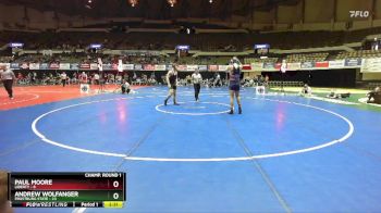 184 lbs Champ Round 1 (16 Team) - Paul Moore, Liberty vs Andrew Wolfanger, Frostburg State