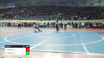 80 lbs Round Of 64 - Cooper McLeroy, Tuttle vs Ryan Mitchell, Mangum Wrestling