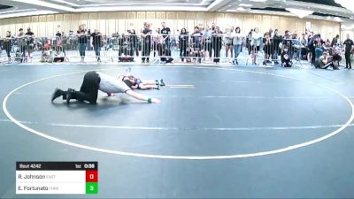 57 lbs Consi Of 4 - Ryddik Johnson, Eastern Oregon Elite vs Eli Fortunato, Threshold WC