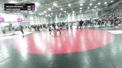 67 lbs 1st Place Match - Malachi Van Maren, Mat Demon Wrestling Club vs Jaime Almaguer, Victory Wrestling-Central WA