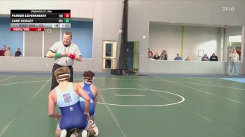 125 lbs Semifinal - Zane Donley, Pratt Community College vs Parker Leverknight, Briar Cliff (Iowa)
