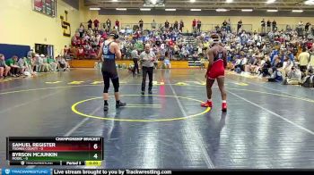 138 lbs Quarterfinals (8 Team) - Luke Tanner, Model vs Dabvn Wadley, Toombs County