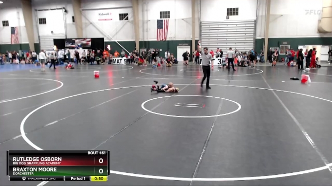 Braxton Rutledge 46 lbs 3rd Place Match - Braxton Moore, Dorchester vs Rutledge Osborn ...