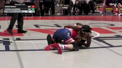 107 lbs Consi 2 - Gaige Sholly, Huntingdon Area vs Javeon Chambers, Highlands