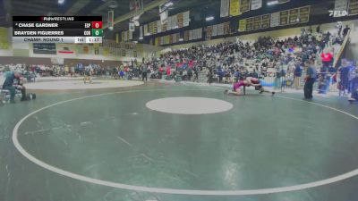 215 lbs Champ. Round 1 - Brayden Figuerres, Corona Centennial vs Chase Gardner, Esperanza