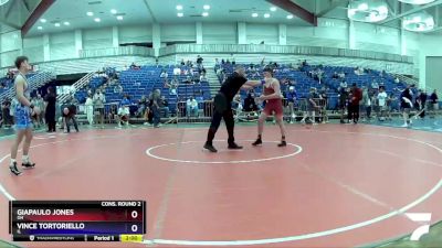 160 lbs Cons. Round 2 - Giapaulo Jones, OH vs Vince Tortoriello, IL