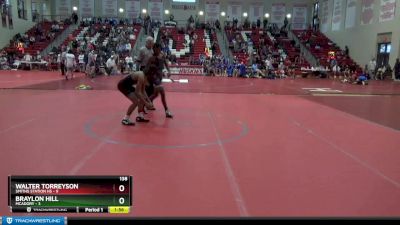 138 lbs Semis & Wb (16 Team) - Walter Torreyson, Smiths Station Hs vs Braylon Hill, Mcadory