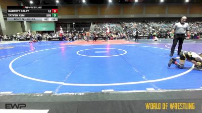 70 lbs Semifinal - Garrett Raley, Florida Scorpions vs Tayven Kem, Ravage