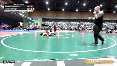 195 lbs Semifinal - Akhilleus Ornelas, Atwater Wrestling vs Jackson Naven, Elite Force Wrestling Club
