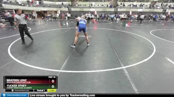 160 lbs Cons. Round 4 - Brayden Lenz, Mollitium Wrestling Club vs Tucker Athey, Askren Wrestling Academy