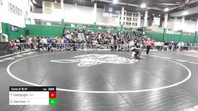 190 lbs Consi Of 16 #1 - Tyler Colclough, Long Beach vs Christopher Herrimn, Fdr Hyde Park