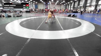 182 lbs Rr Rnd 1 - Gabriel Krieger, Faith & Fellowship Wrestling Club vs Noah Leavell, Blue Wave