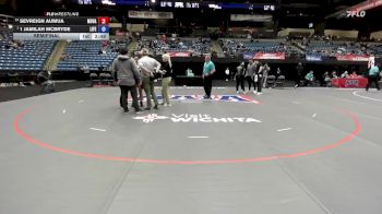 145 lbs Semifinal - 1 Jamilah Mcbryde, Life vs Sevreign Aumua, Missouri Valley