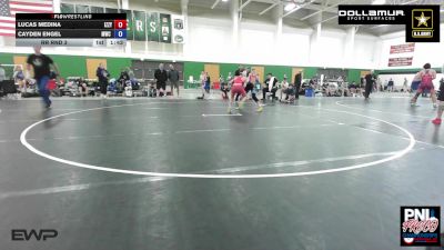 106 kg Rr Rnd 3 - Lucas Medina, Izzy Style Wrestling vs Cayden Engel, MWC Wrestling Academy