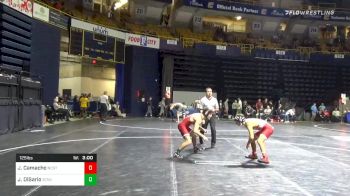 125 lbs Consolation - Jakob Camacho, NC State vs Jackson DiSario, Stanford