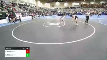 160 lbs Quarterfinal - Chase Ingram, JWC vs Ezekiel McEwen, Mat Demon Wrestling Club