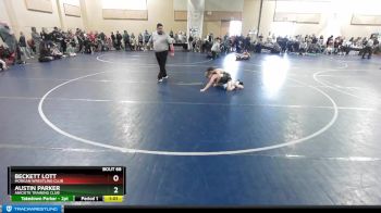 88 lbs Semifinal - Austin Parker, Aniciete Training Club vs Beckett Lott, Morgan Wrestling Club