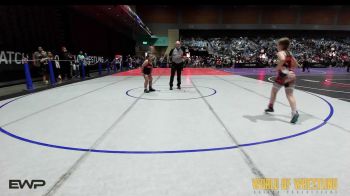 Round Of 16 - Mackenzy Barnard, Ridge Wresting Club vs Penelope Caldera, Red Star Wrestling Academy