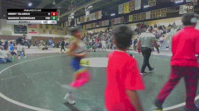 45 lbs Round 2 - Henry Talarico, Poway Elite vs Maddox Rodriguez, The Valley Wrestling Club