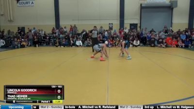 102 lbs Quarterfinal - Lincoln Goodrich, Pinnacle vs Thad Heimer, Immortal Athletics WC