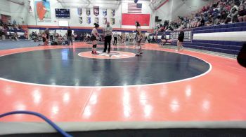 190 lbs Quarterfinal - Caoimhe Mitchell, Batavia vs Alix Robinson, Pontiac